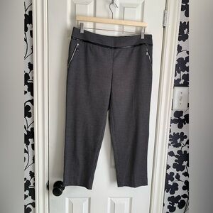 Melanie Lyne Cropped Pants quiet luxury office spring comfy classic